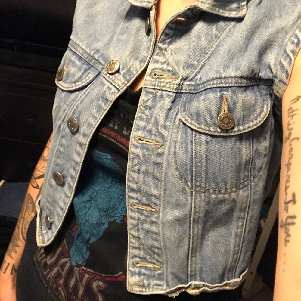 NORTHWEST BLUE denim vest